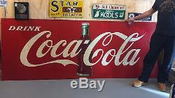 RARE Huge Vintage 1953 Drink COCA COLA Coke Billboard Sign American Artworks AAW