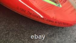 RARE & ORIGINAL 1992 20 Round COCA COLA Tin Button Sign. See VIDEO