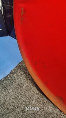 RARE & ORIGINAL 1992 20 Round COCA COLA Tin Button Sign. See VIDEO