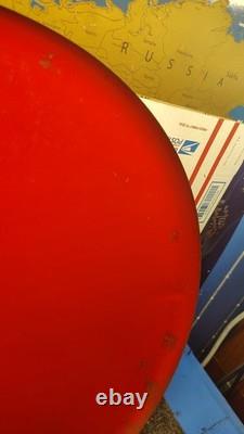 RARE & ORIGINAL 1992 20 Round COCA COLA Tin Button Sign. See VIDEO