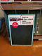 RARE ORIGINAL 50's french COCA COLA SLATE Sign 26X 19 66,5 CM X47,5 CM