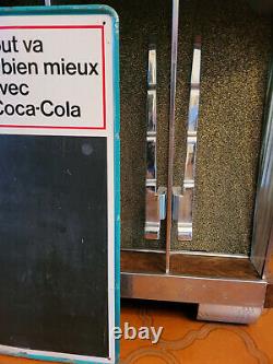 RARE ORIGINAL 50's french COCA COLA SLATE Sign 26X 19 66,5 CM X47,5 CM