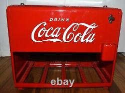 RARE Restored Vintage Coca Cola Coke Soda Salesman Sample Pop Cooler