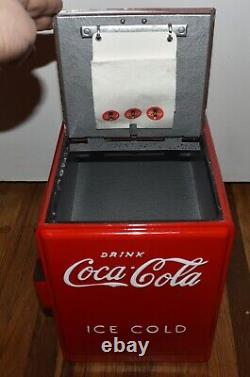 RARE Restored Vintage Coca Cola Coke Soda Salesman Sample Pop Cooler