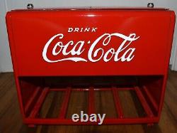 RARE Restored Vintage Coca Cola Coke Soda Salesman Sample Pop Cooler