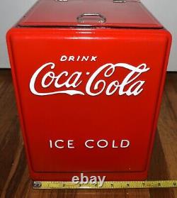 RARE Restored Vintage Coca Cola Coke Soda Salesman Sample Pop Cooler