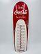READ Vintage Drink Coca-Cola Sign of Good Taste Thermometer Cigar Shop Sign 27