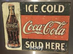 Rare 1926 Coke Cola Sign