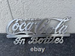 Rare 1930's Coca Cola, Delivery Truck Radiator Sign