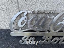 Rare 1930's Coca Cola, Delivery Truck Radiator Sign