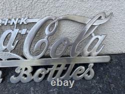 Rare 1930's Coca Cola, Delivery Truck Radiator Sign