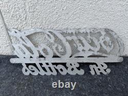 Rare 1930's Coca Cola, Delivery Truck Radiator Sign