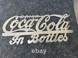 Rare 1930's Coca Cola, Delivery Truck Radiator Sign