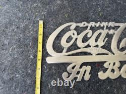 Rare 1930's Coca Cola, Delivery Truck Radiator Sign