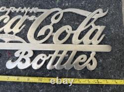 Rare 1930's Coca Cola, Delivery Truck Radiator Sign