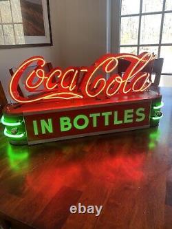 Rare 1930s Coca Cola Neon Sign Light
