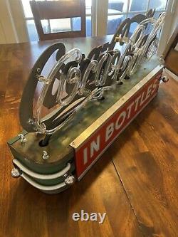 Rare 1930s Coca Cola Neon Sign Light