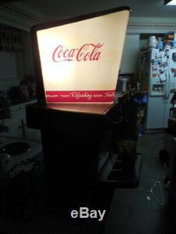Rare 1950s-60 Vendo Galaxie Lightup 4tap Coca Cola Soda Fountain Dispenser -NICE