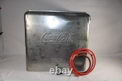 Rare 1950s Vintage Coca Cola Aluminum TempRite Cooler Arkansas City Kansas
