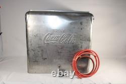 Rare 1950s Vintage Coca Cola Aluminum TempRite Cooler Arkansas City Kansas