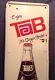 Rare, Authentic. TAB Cola Tin Sign (Made by Coca-Cola) 53 x 17.5