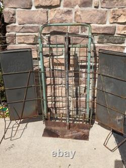 Rare Coca-Cola Coke Bottle Cart Hand Dolly Original Vintage Advertising Signs