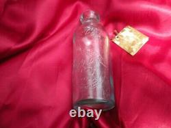 Rare Coca Cola Hutchinson (crawford Rainwater) Bottle