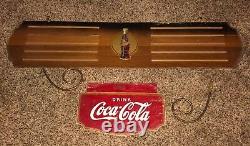 Rare. Coca Cola Kay Display Menu Board Wood