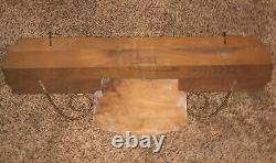 Rare. Coca Cola Kay Display Menu Board Wood