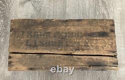 Rare! Coca Cola Pepsin Gum Wooden Crate The Key to Good Digestion