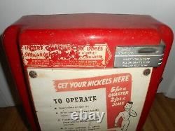 Rare Coca Cola Vintage Vendo Coin Change Changer Machine Soda Pop Gas Station