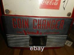 Rare Coca Cola Vintage Vendo Coin Change Changer Machine Soda Pop Gas Station