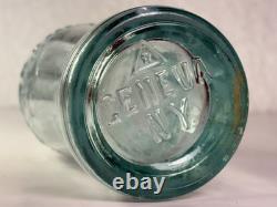 Rare Geneva New York 1915 Ice Blue Coca Cola Soda Bottle Hobbleskirt Vtg USA