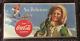 Rare LARGE 1954 Coca Cola Cardboard Advertising Sign 56 X 27 WINTER SKIING WOW