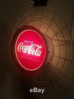 Rare Light Up Advertising Sign Coca-Cola Sign Of Good Taste Rare