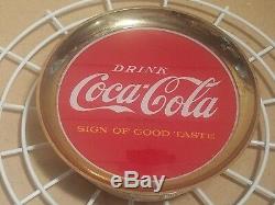 Rare Light Up Advertising Sign Coca-Cola Sign Of Good Taste Rare