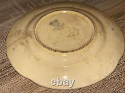 Rare Original 1931 Coca Cola Bottling Works Glass Plate Soda Fountain Dish USA