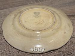 Rare Original 1931 Coca Cola Bottling Works Glass Plate Soda Fountain Dish USA