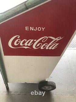 Rare Original Coca Cola Coke Display Rack Hand Cart Dollie 41 X 24