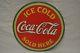 Rare Vintage 1933 Coke Coca Cola 19.5 Single Sided Embossed Metal Sign