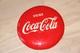 Rare Vintage 1950s Drink Coca-Cola 12 Button Metal Soda Sign Stamped AM 10-51