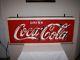 Rare. Vintage 1956 Coca-Cola Neon Metal Sign, Collectors Dream, Very Nice