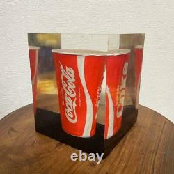 Rare Vintage Coca Cola Acrylic Object