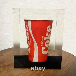 Rare Vintage Coca Cola Acrylic Object