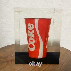 Rare Vintage Coca Cola Acrylic Object