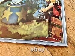 Rare Vintage Coca Cola Circus Clown Cardboard Poster 1936 Snyder & Black Litho
