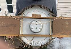 Rare Vintage Coca Cola Clock 1940s/50s