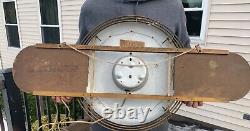 Rare Vintage Coca Cola Clock 1940s/50s