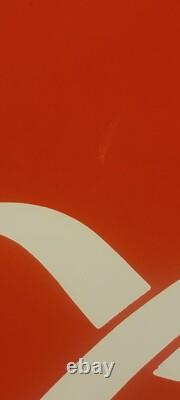 Rare Vintage Enjoy Coca-Cola Coke Porcelain Advertisement Sign