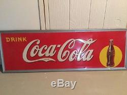 Rare vintage Coca-Cola sign
